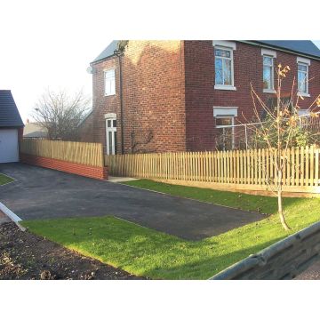 Fence Wicket Gate Rounded Top 1000 x 900mm FSC®