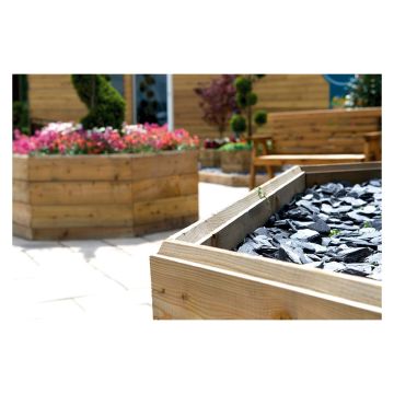 Heavy Duty Larch T&G Treated Green Utility Board 200 x 47 x 3600mm (8" x 2") FSC®