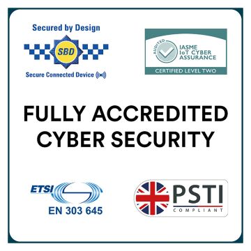 Smart Security Clear Glazed Left-Hung uPVC Window 1190 x 1040mm 