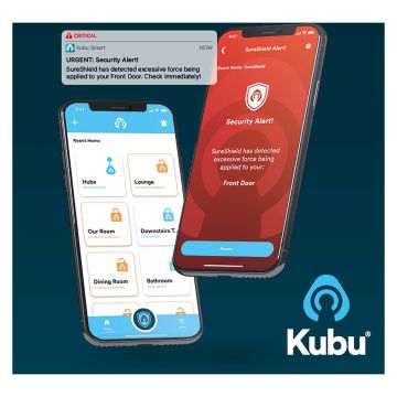 Smart Security Clear Right-Hung with Top Opener uPVC Window 1190 x 1190mm 