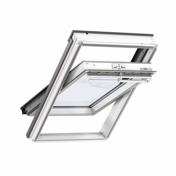 VELUX GGL CK04 2070 White Painted Centre Pivot Roof Window 550 x 980mm