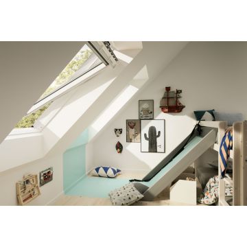 VELUX GGL FK06 2070 White Painted Centre Pivot Roof Window 660 x 1180mm