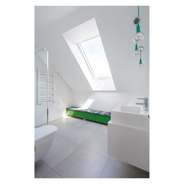 Fakro 05 White PVC Centre Pivot Roof Window 780 x 980mm (PTP-V P2)