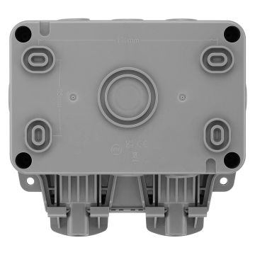 BG Weatherproof 1 Gang Outdoor Power Socket with Segment