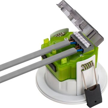 Luceco F Type MK2 Flat Fire Rated Downlight 2/3/4/6000k 4/6W Selectable