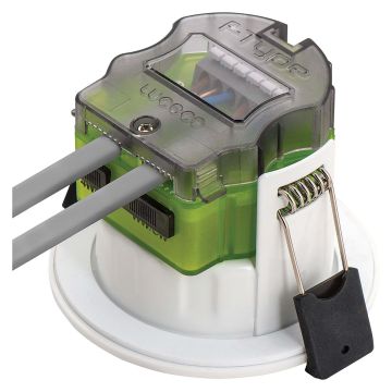 Luceco F Type MK2 Flat Fire Rated Downlight Dim2Warm 4/6W Selectable