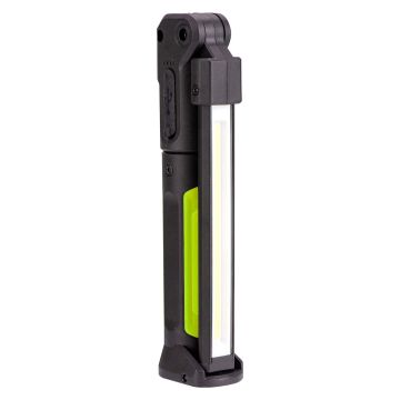 Luceco Rechargeable Folding Inspection Torch with Powerbank 500LM 6500K