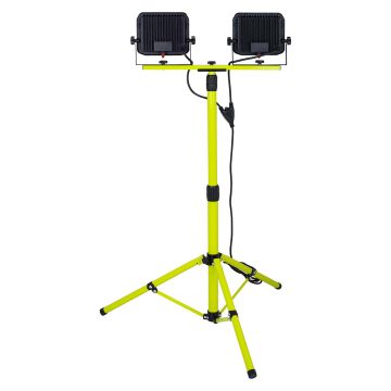 Luceco Castra 240V Tripod Worklight 2 x 50W 11000LM