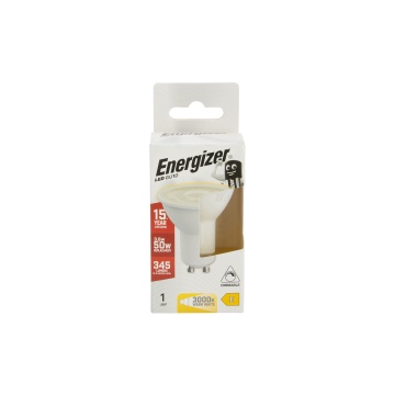 Energizer LED GU10 Dimmable Warm White Spotlight 345LM 36°