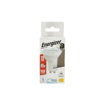 Energizer LED GU10 Daylight Light Bulb 345LM 36° 