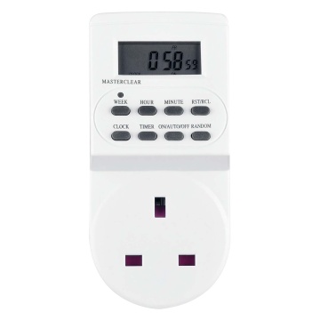Masterplug 24hr 7 day Electronic Plug In Timer | Selco