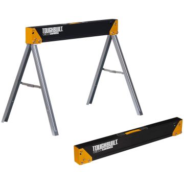 ToughBuilt C300 Sawhorse / Jobsite Table Twin Pack