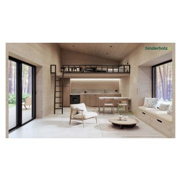 Decorative Micro CLT T&G Wall Panel 16 x 610 x 1220mm