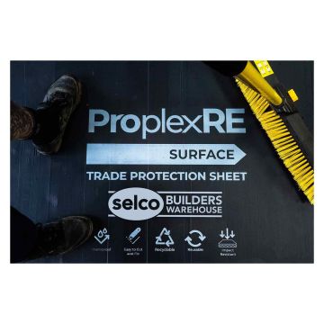 ProplexRE Black Floor Protection Sheet 2400 x 1200 x 2mm