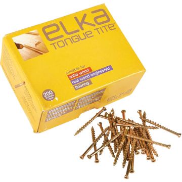 Elka Tongue Tite Flooring Screws 3.5 x 45mm