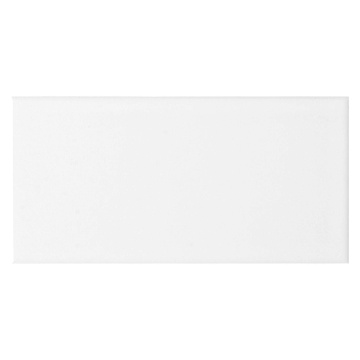 Liso Gloss White Ceramic Wall Tile 100 x 200mm