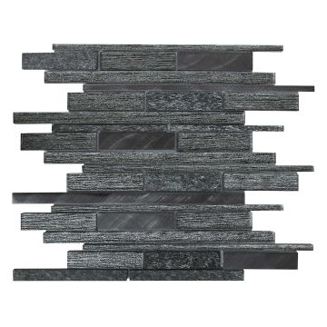 Kenton Grey Mosaic Wall Tile 300 x 300mm