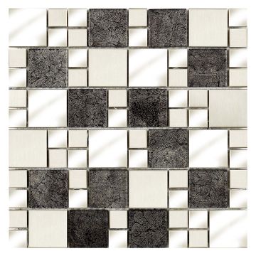 Moonlight Mixed Mosaic Wall Tile 300 x 300mm