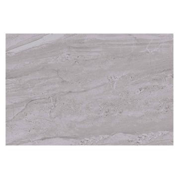 Alpha Gloss Steel Ceramic Wall Tile 300 x 450mm