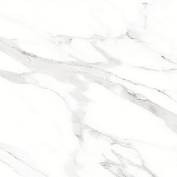 Classic Estaturio White Porcelain Wall & Floor Tile 600 x 600mm