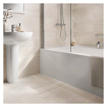 Dune Matt Ivory Porcelain Wall & Floor Tile 300 x 600mm 