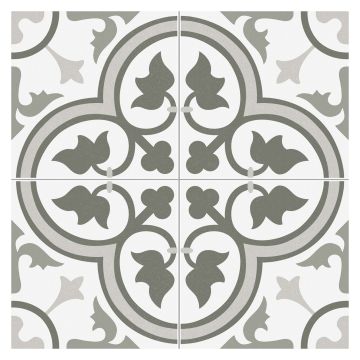 Leonardo Grey Pre-Scored Porcelain Wall & Floor Tile 450 x 450mm
