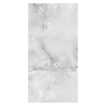 Grey Onyx Marble Polished Porcelain Wall & Floor Tile 600 x 1200mm