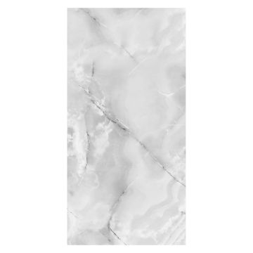 Grey Onyx Marble Polished Porcelain Wall & Floor Tile 600 x 1200mm