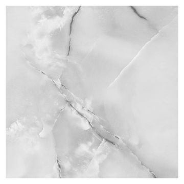 Grey Onyx Marble Polished Porcelain Floor & Wall Tile 600 x 600mm