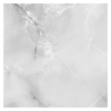 Grey Onyx Marble Polished Porcelain Floor & Wall Tile 600 x 600mm