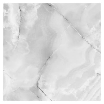 Grey Onyx Marble Polished Porcelain Floor & Wall Tile 600 x 600mm