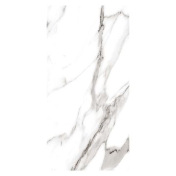 Straturio Marble Polished Porcelain Floor & Wall Tile 600 x 600mm
