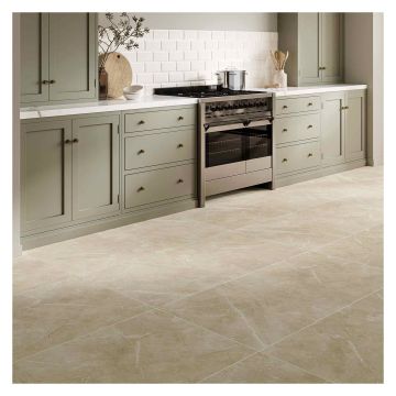 Caesar Matt Ivory Stone Porcelain Wall & Floor Tile 600 x 1200mm 