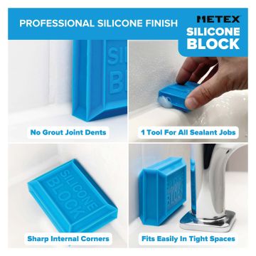 Metex Silicone Sealant Finishing Block