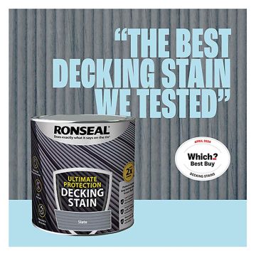 Ronseal Ultimate Protection Decking Stain Slate 2.5L