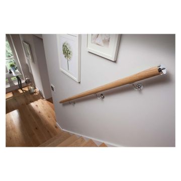Oak Wall Mounted Handrail 3.6m FSC®