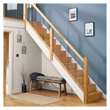 Stair Slim Half Newel Cap Brushed Nickel
