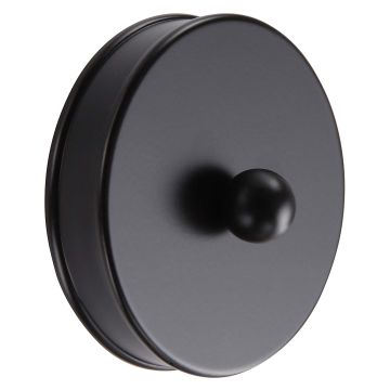 Black Short End Stair Handrail Caps Pack of 2