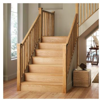 Stair Klad Single Tread & Riser Oak Kit Lacquered Pack of 3