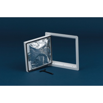 Timloc White Metal 1hr Fire Rated Access Panel PF 300 x 300mm