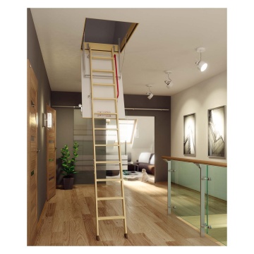 Fakro 3 Section Wooden Loft Ladder 550 x 1110mm FSC®