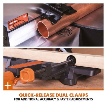 Evolution 255mm Sliding Compound Mitre Saw