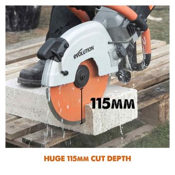 Evolution 300mm Electric Disc Cutter