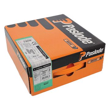Paslode IM350+ Nail Fuel Pack - 90mm x 3.1mm Bright (Qty 2200 & 2 Fuel Cells)