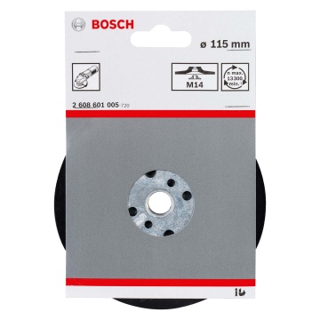 Rubber Backing Pad For 115mm Sanding Sheets