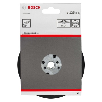 Rubber Backing Pad For 125mm Sanding Sheets