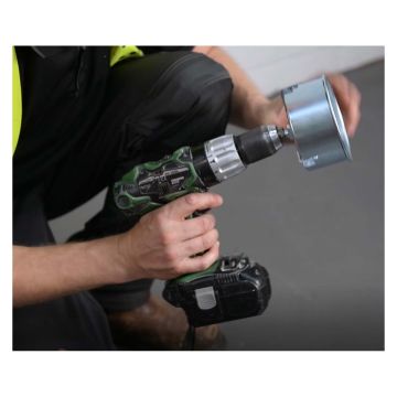 Metex 110mm PVC Pipe Chamfer Tool Drill Mounted