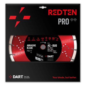 DART  Red Ten Pro MR-6 Mortar Rake 115Dmm x 22B