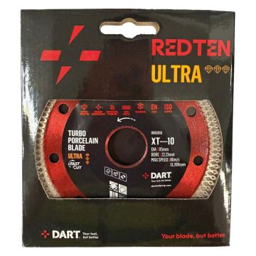 DART Red Ten Ultra XT-10 Porcelain Diamond Blade 115Dmm x 22.23B