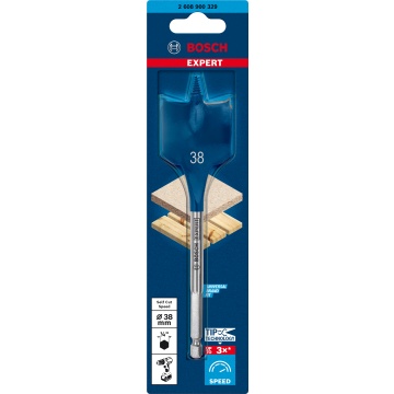 Bosch Expert 38mm Self Cut Speed Flat Bit